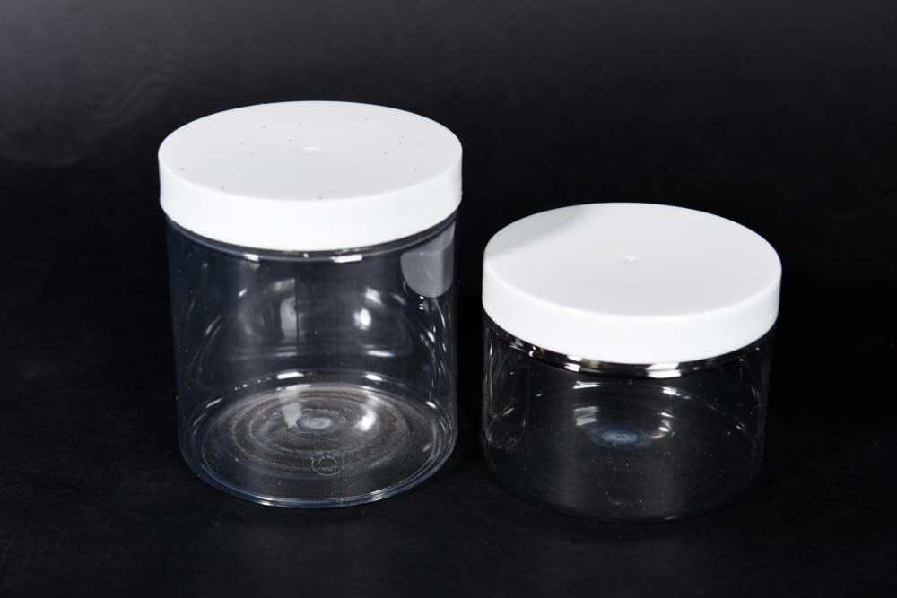 250 ml pot Clear cylinder PET transparant