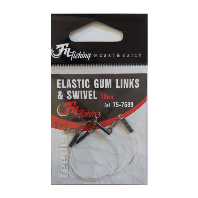 Elastic Gum Links & Swivel