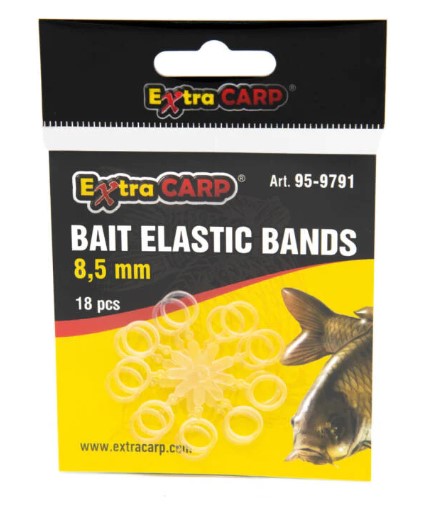 Bait Elastic Bands 5.5 mm of 8.5 mm
