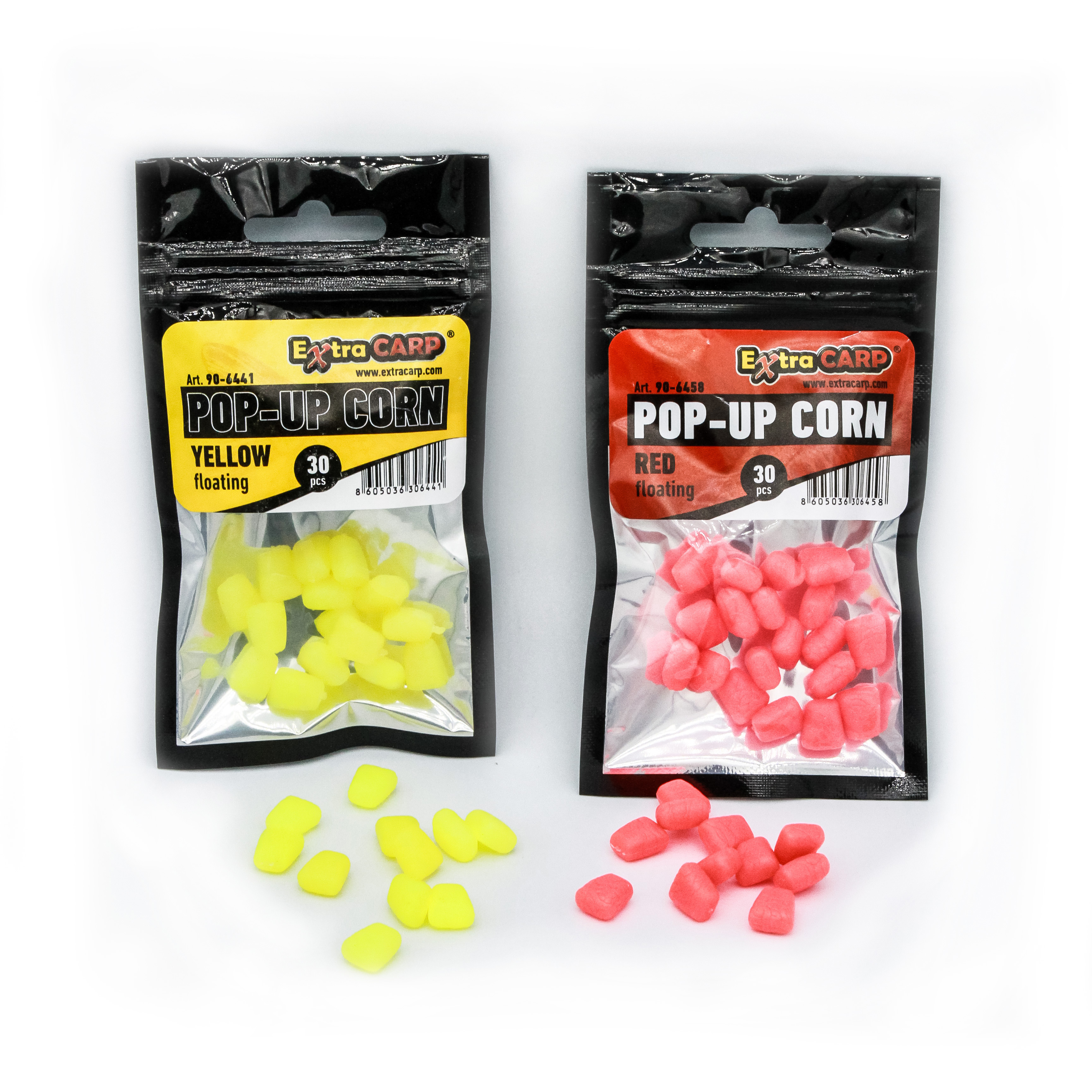 Pop-up corn Geel of rood 30 stuks
